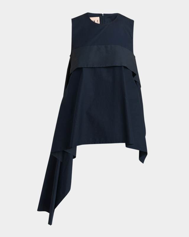 Asymmetric Drape Tank Top